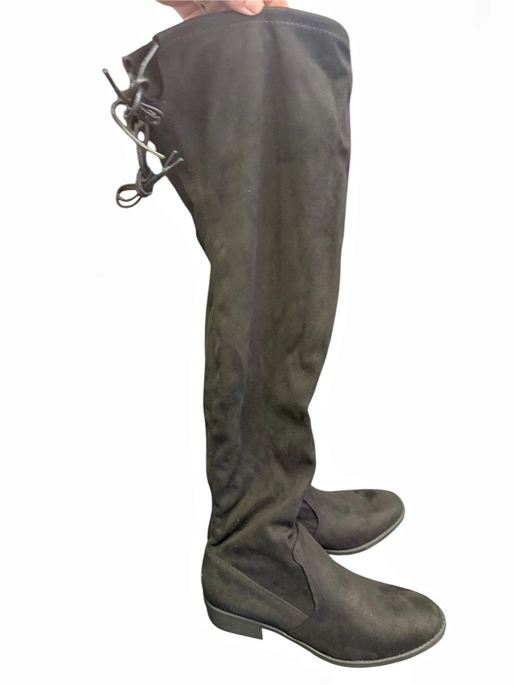 Black Over-the-Knee Boots